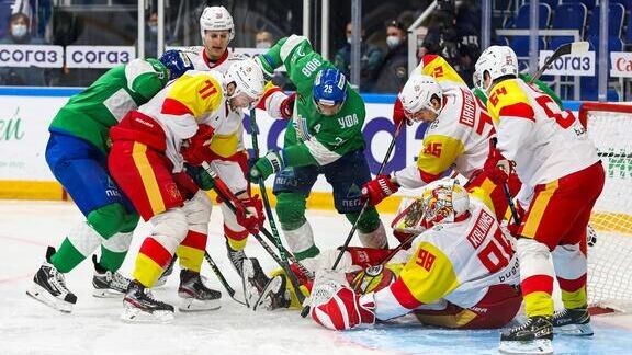 Йокерит — Салават Юлаев в матче регулярного чемпионата КХЛ - РИА Новости, 1920, 11.12.2020