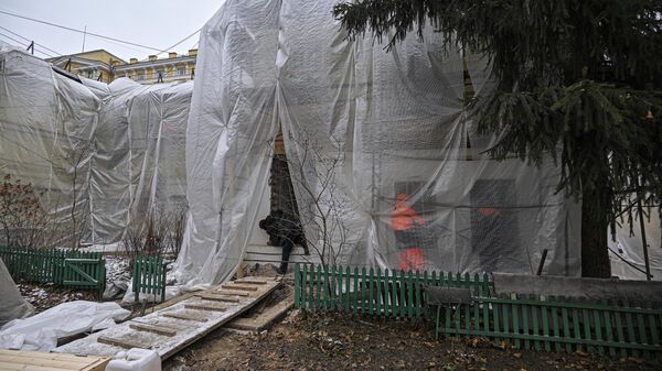 Ремонт самого старого деревянного дома Москвы 