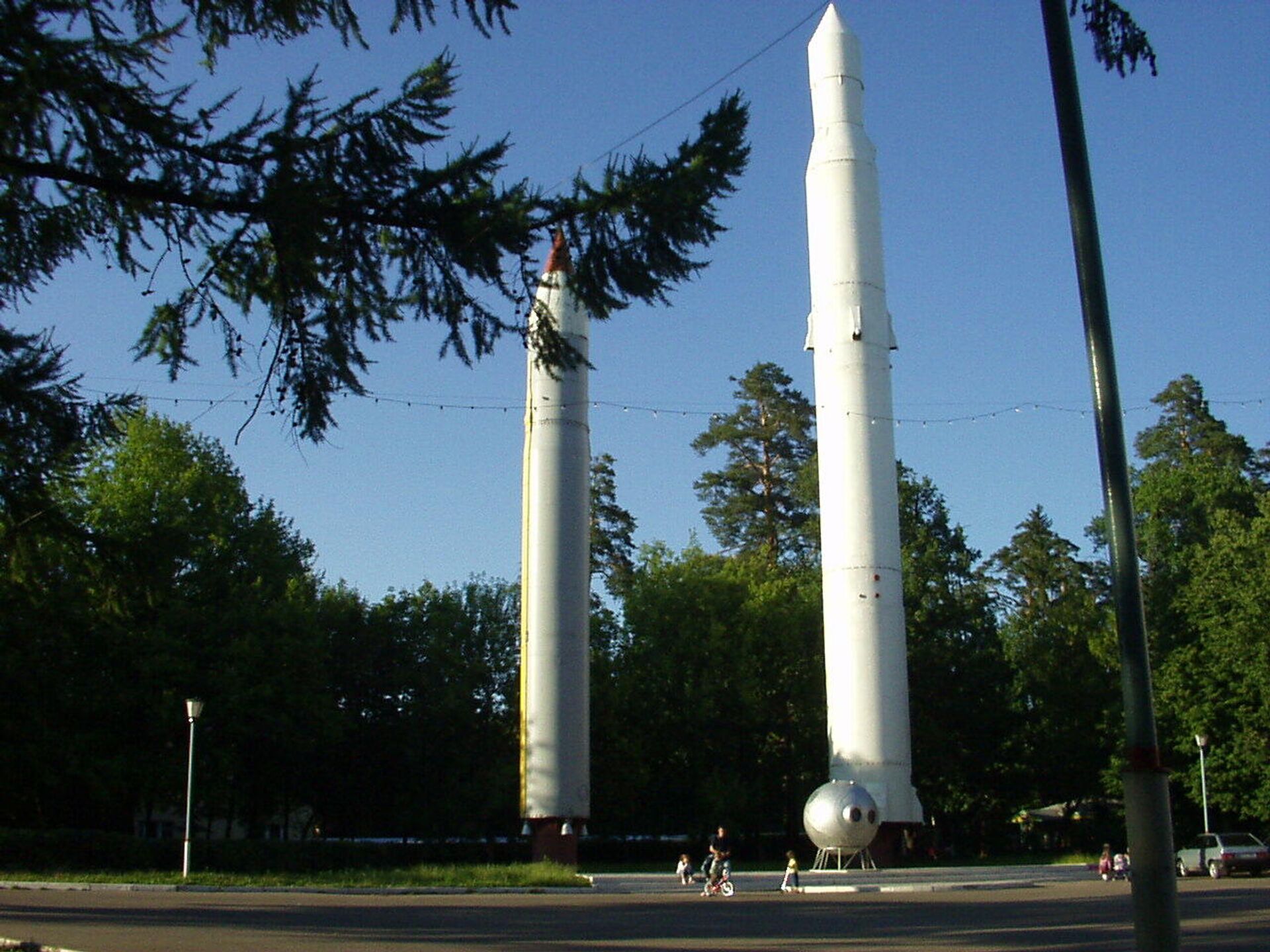 Ракеты МР-УР-100 УТТХ (РС-16Б) и Циклон-2 в музее РВСН - РИА Новости, 1920, 16.12.2020