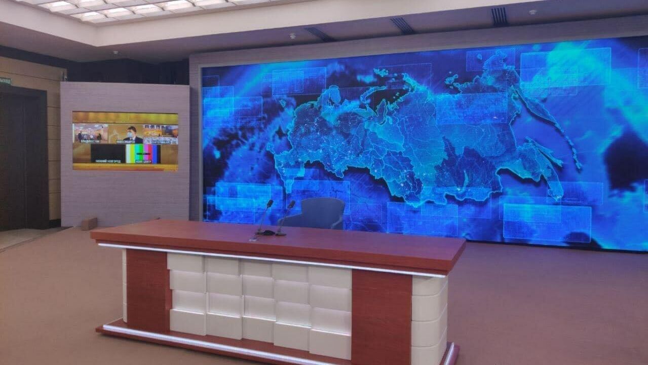 Подготовка к ежегодной пресс-конференции Владимира Путина - РИА Новости, 1920, 17.12.2020