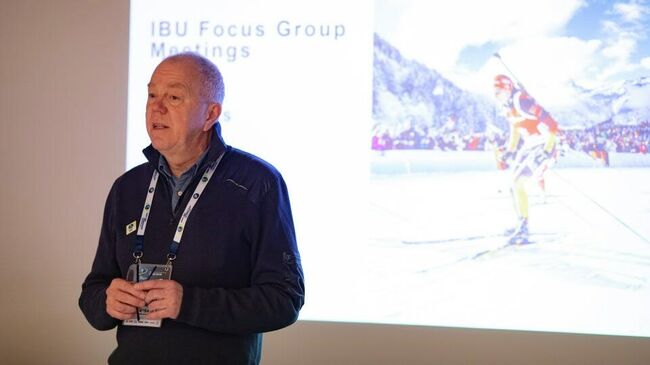 Президент Международного союза биатлонистов (IBU) Олле Далин