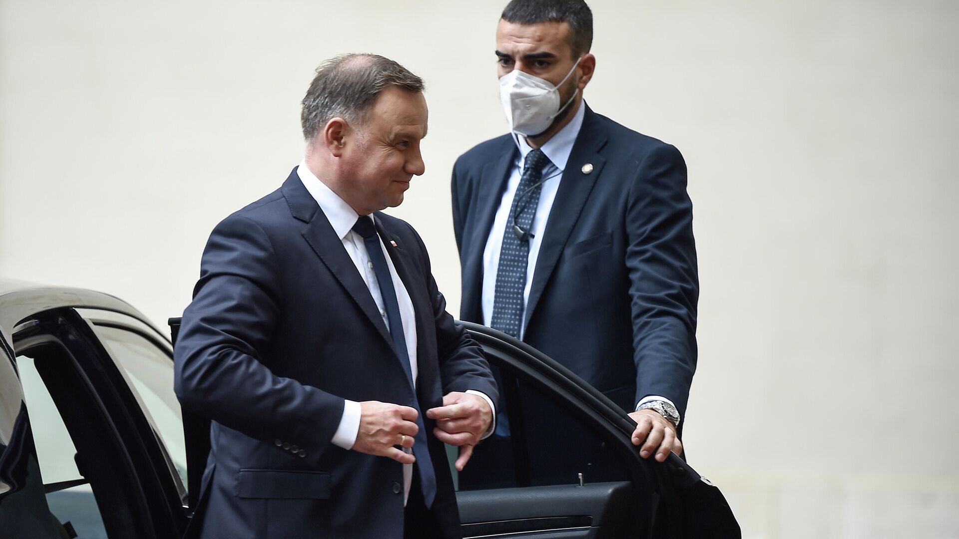 Президент Польши Дуда приехал в Киев, чтобы выступить перед депутатами Верховной рады