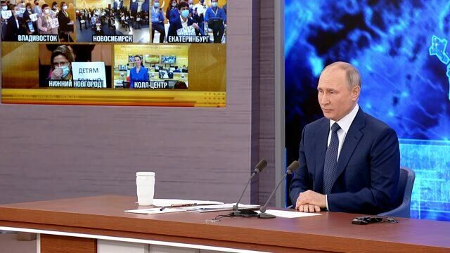 Путин: Россия белая и пушистая по сравнению со странами Запада - РИА Новости, 1920, 17.12.2020