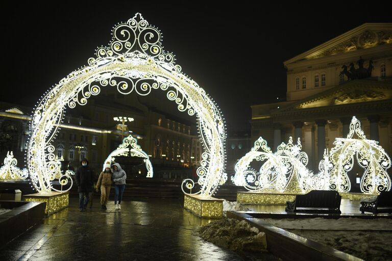 Предновогодняя Москва