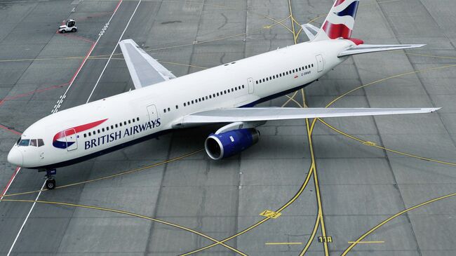 Пассажирский самолет Боинг 767 авиакомпании British Airways