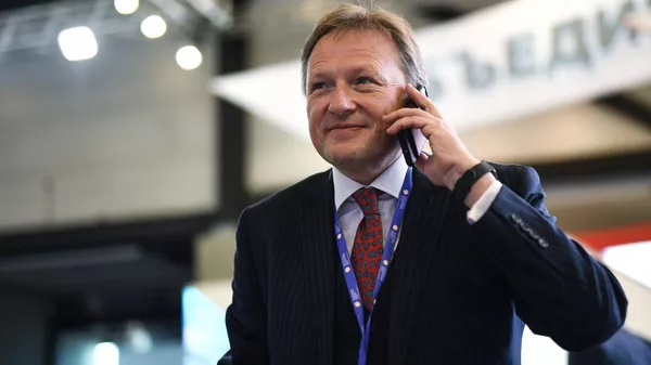 Уполномоченный при президенте РФ по защите прав предпринимателей Борис Титов на Санкт-Петербургском международном экономическом форуме