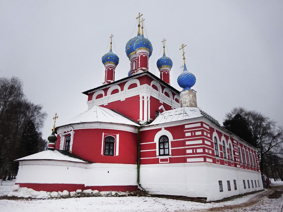 Церковь Димитрия на крови в кремле  