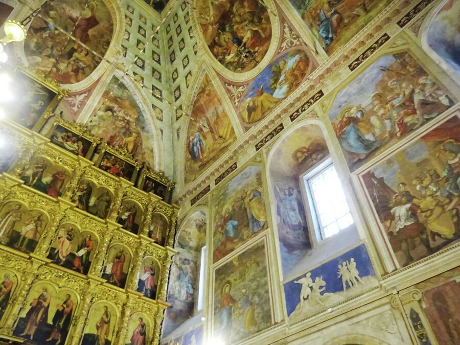 Спасо-Преображенский собор в кремле, росписи