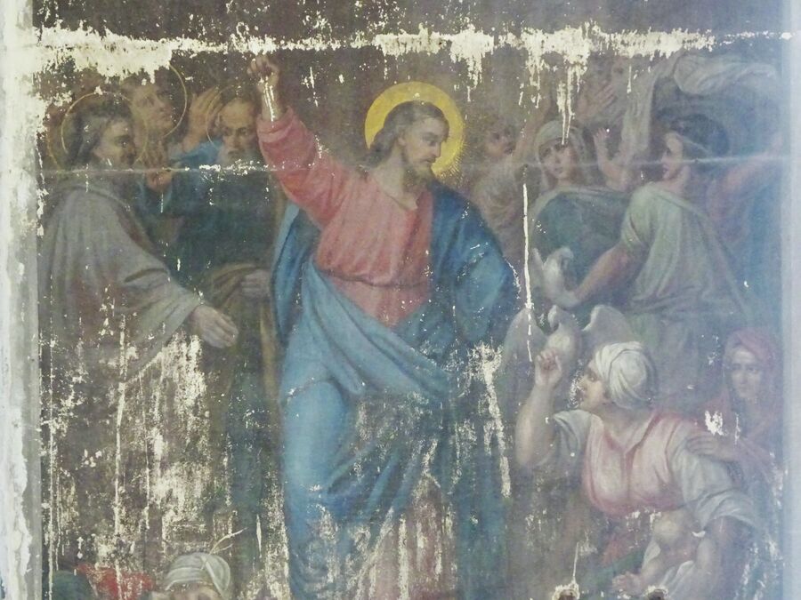 Богоявленский собор, фрагмент росписи