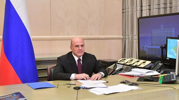Председатель правительства РФ Михаил Мишустин проводит заседание Координационного совета по борьбе с коронавирусной инфекцией