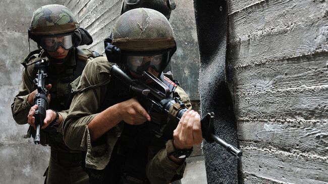 Бойцы спецподразделений вооруженных сил Израиля