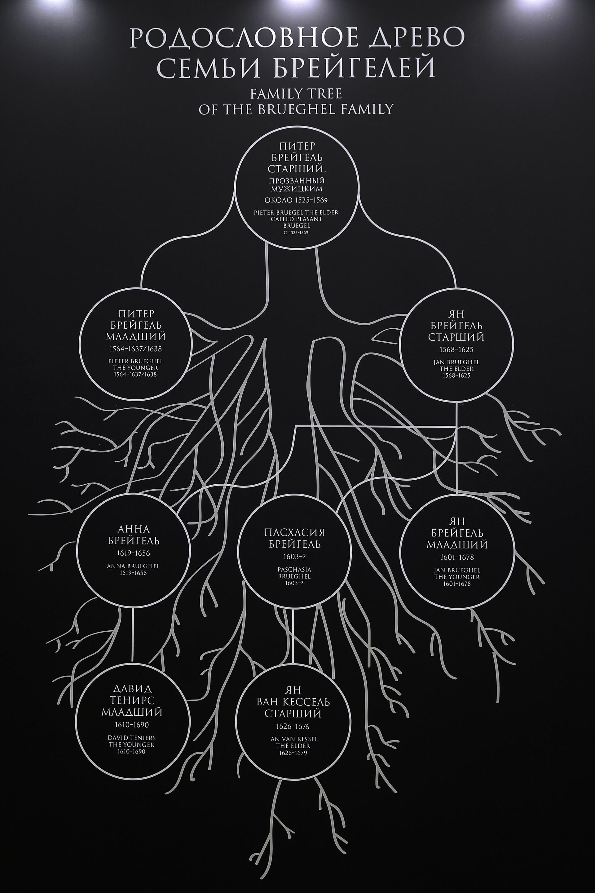 Родословное древо семьи Брейгелей на выставке Младшие Брейгели и их эпоха. Нидерландская живопись золотого века из коллекции Валерии и Константина Мауергауз - РИА Новости, 1920, 24.12.2020