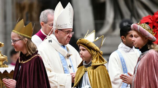 Месса во Всемирный день мира в Ватикане 