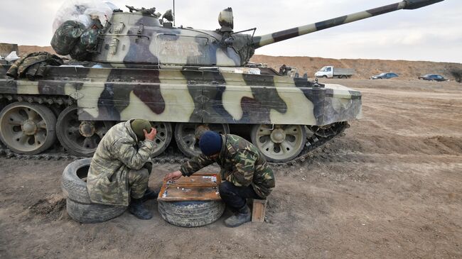 Азербайджанские военнослужащие