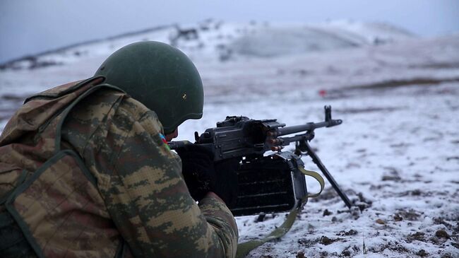 Азербайджанский военнослужащий