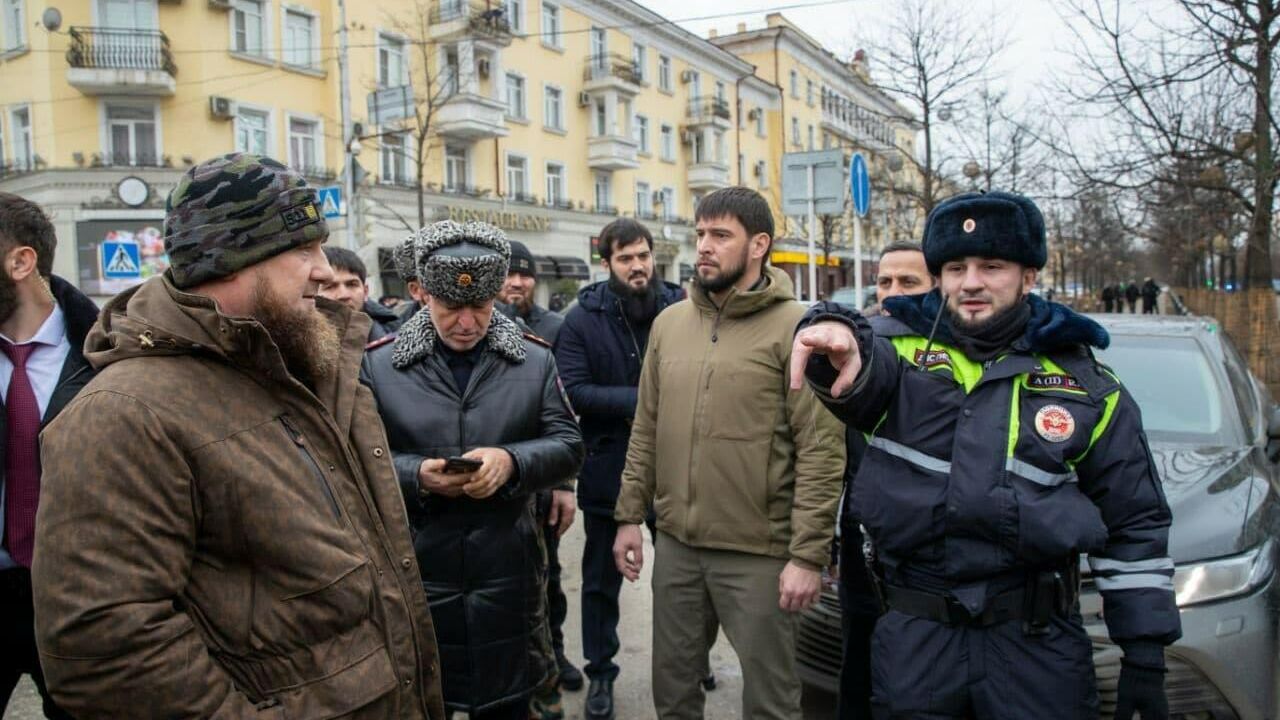 Рамзан Кадыров на месте стрельбы в центре Грозного - РИА Новости, 1920, 28.12.2020