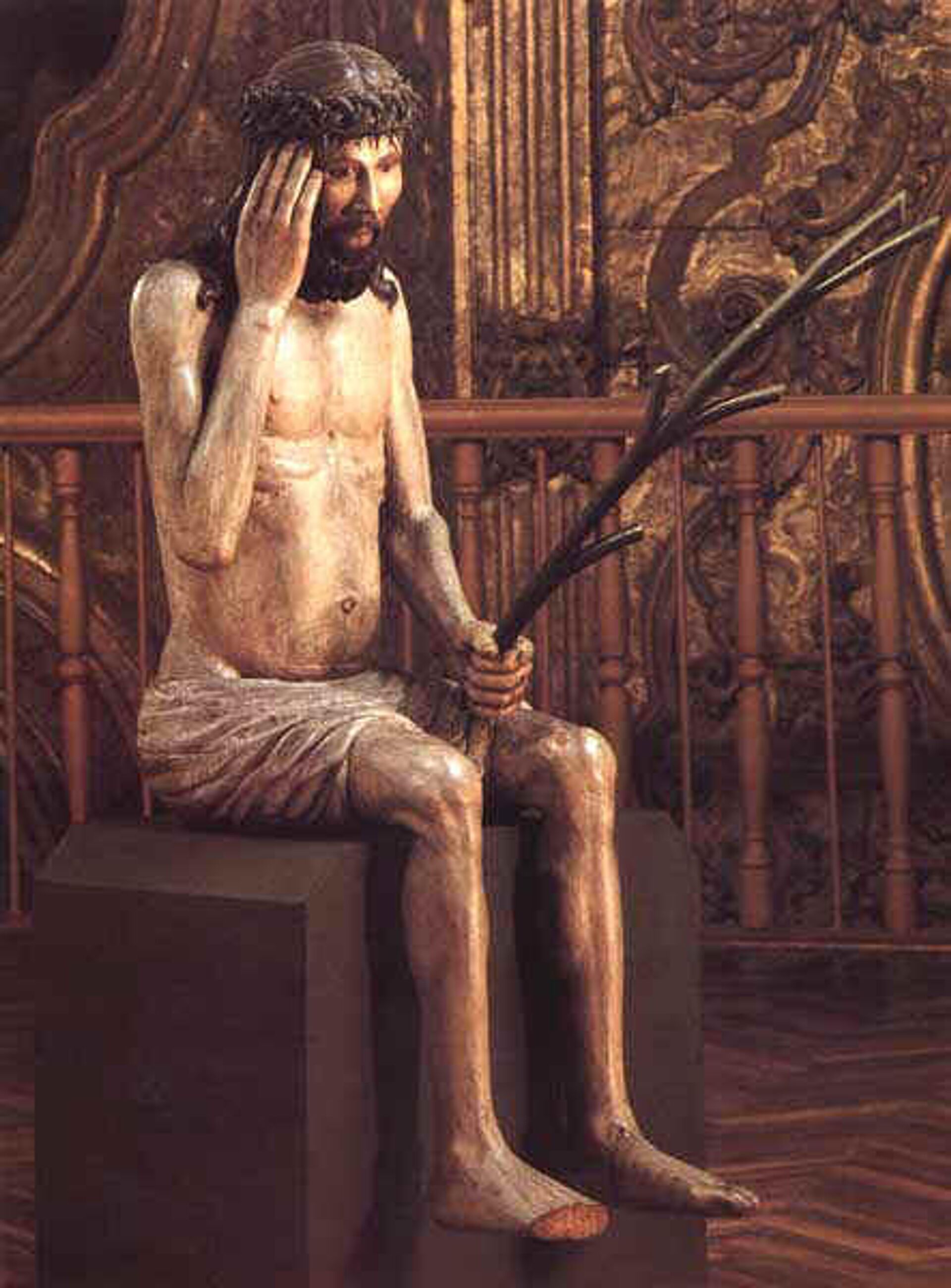 Деревянная скульптура Христос в темнице - РИА Новости, 1920, 30.12.2020