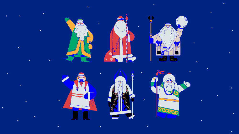 Дед Мороз, Кыш Бабай, Чысхаан и другие зимние волшебники России