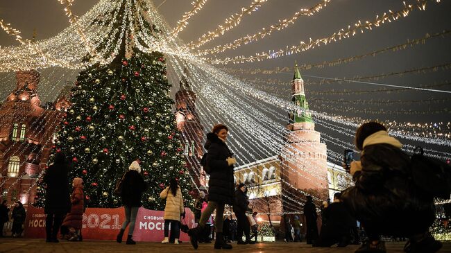 Предновогодняя Москва