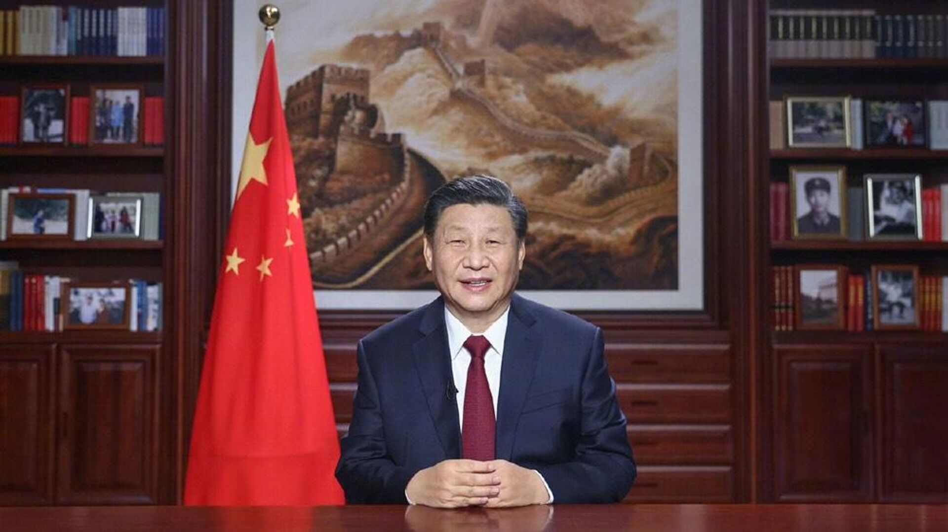 Председатель КНР Си Цзиньпин поздравил китайскую нацию и народы всего мира с наступающим 2021 годом - РИА Новости, 1920, 07.01.2022