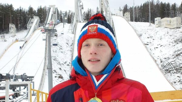 Российский лыжник Данил Садреев