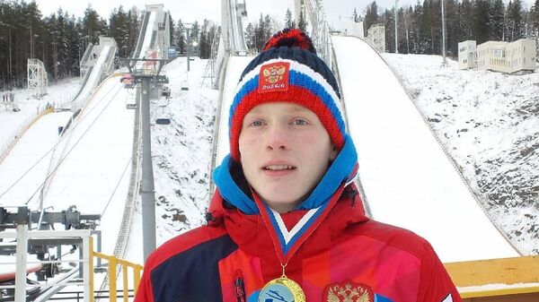 Российский лыжник Данил Садреев