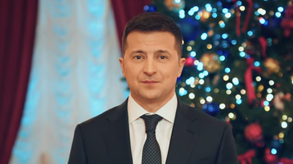 Новогоднее обращение президента Украины Владимира Зеленского