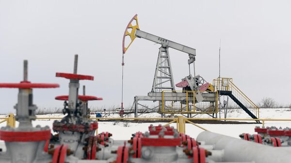 Нефтяная качалка в Республике Татарстан