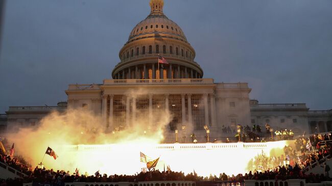 Акция протеста сторонников Дональда Трампа в Вашингтоне