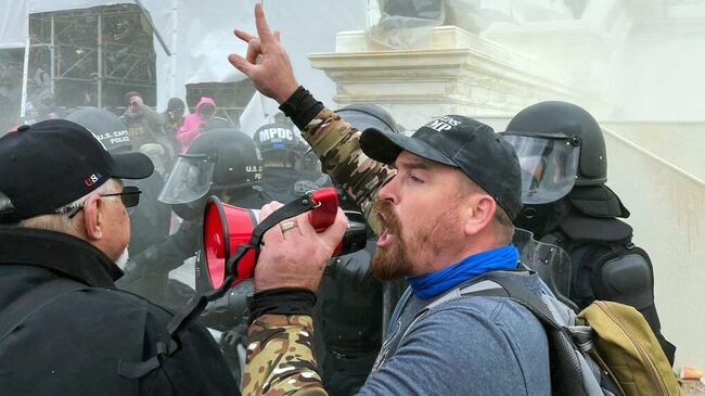 Акция протеста сторонников Дональда Трампа в Вашингтоне