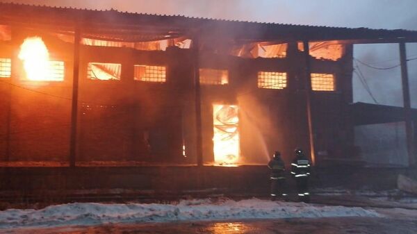 Пожар на складах на станции Бронницы, Раменский район
