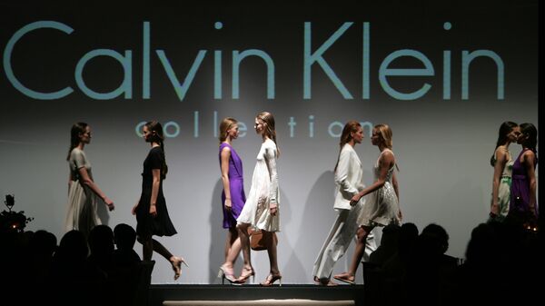 Показ Calvin Klein