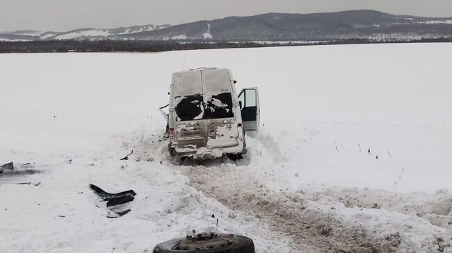 На месте ДТП в Башкирии