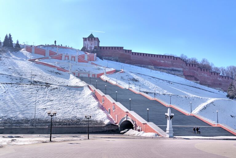 Чкаловская лестница 