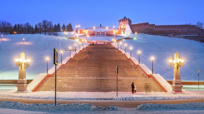 Чкаловская лестница