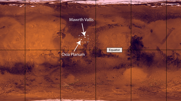 Два варианта места посадки миссии Экзомарс-2022