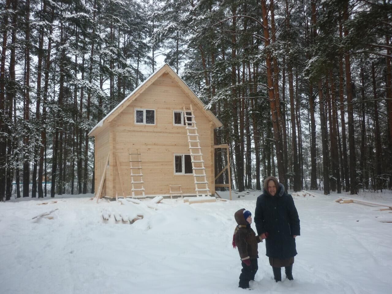 Сын Балыковых Александр с бабушкой - РИА Новости, 1920, 14.01.2021