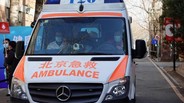 Автомобиль скорой помощи в Пекине