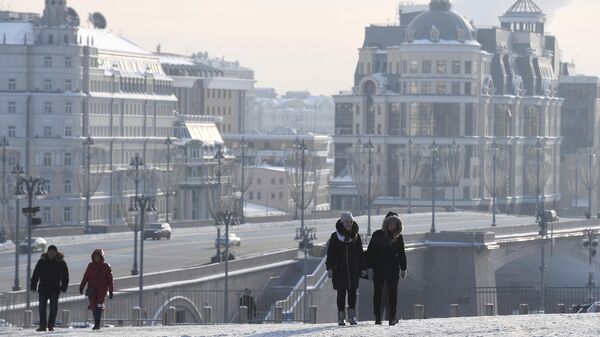 Зима в Москве