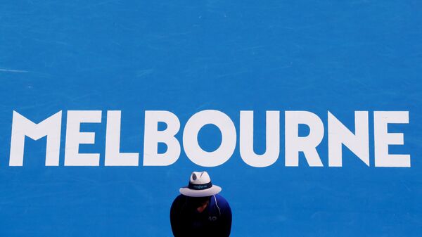 Теннисный корт в австралийском Мельбурне