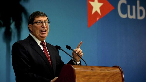 Министр иностранных дел Кубы Бруно Родригес Парилья
