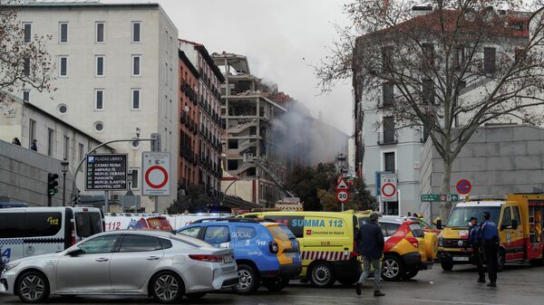 Взрыв в Мадриде