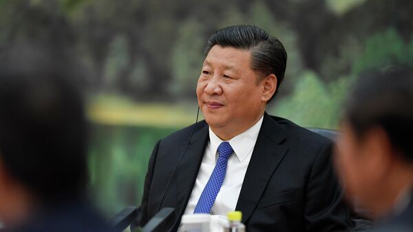 Председатель Китайской Народной Республики Си Цзиньпин в Пекине