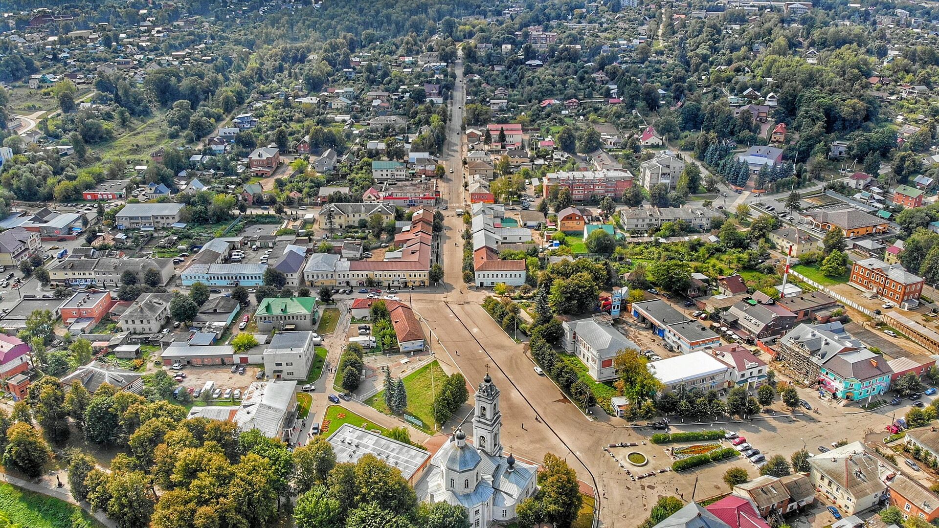 Вид на Тарусу - РИА Новости, 1920, 19.07.2021