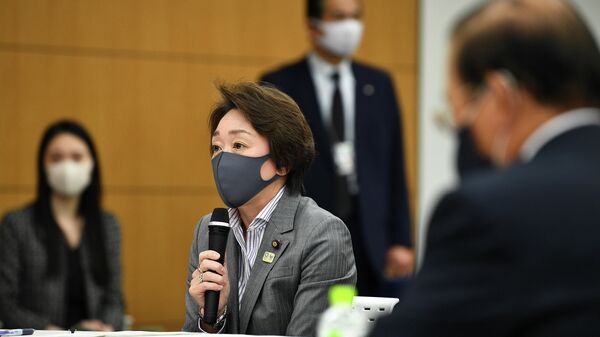 Министр по делам проведения Олимпийских игр в Токио Сэйко Хасимото