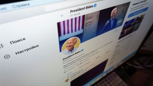 Страница президента США Джо Байдена в Twitter
