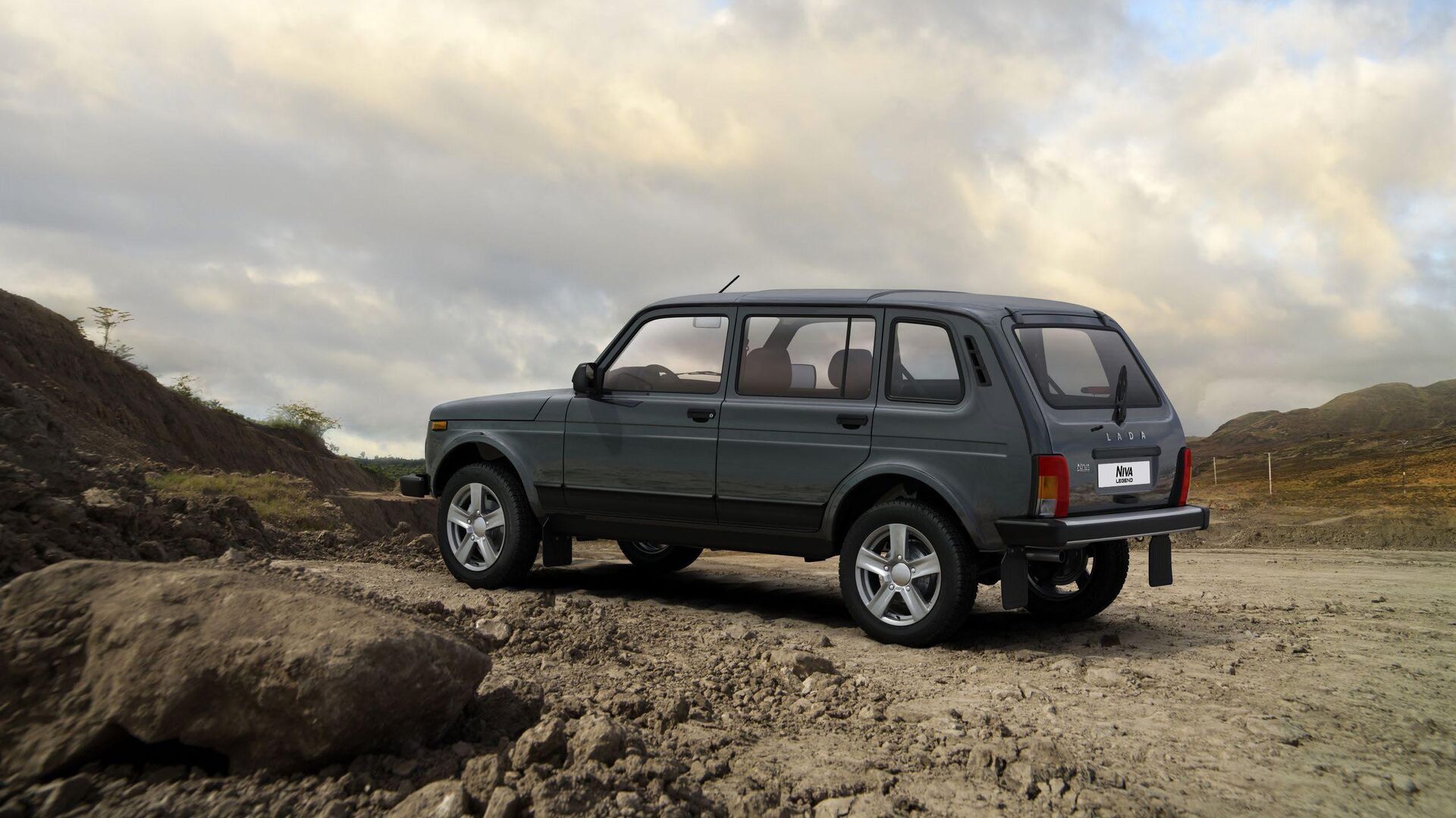 5-дверная LADA Niva Legend - РИА Новости, 1920, 22.01.2021