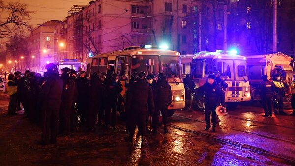 В Москве полностью перекрыли улицу у Матросской тишины