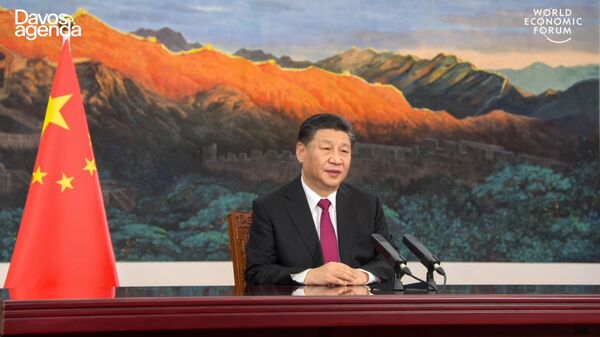 Председатель КНР Си Цзиньпин принимает участие в ВЭФ по видеосвязи