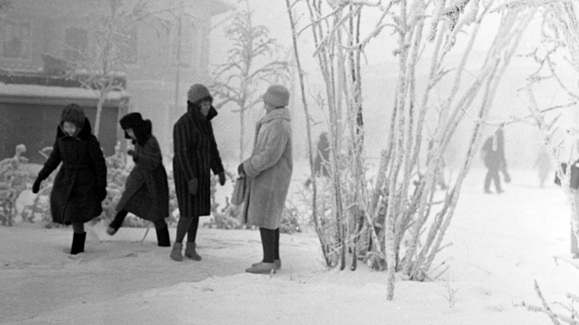 Зимний Якутск - РИА Новости, 1920, 01.01.2022